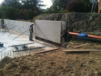 Schwebende Wand Schwebende Wand